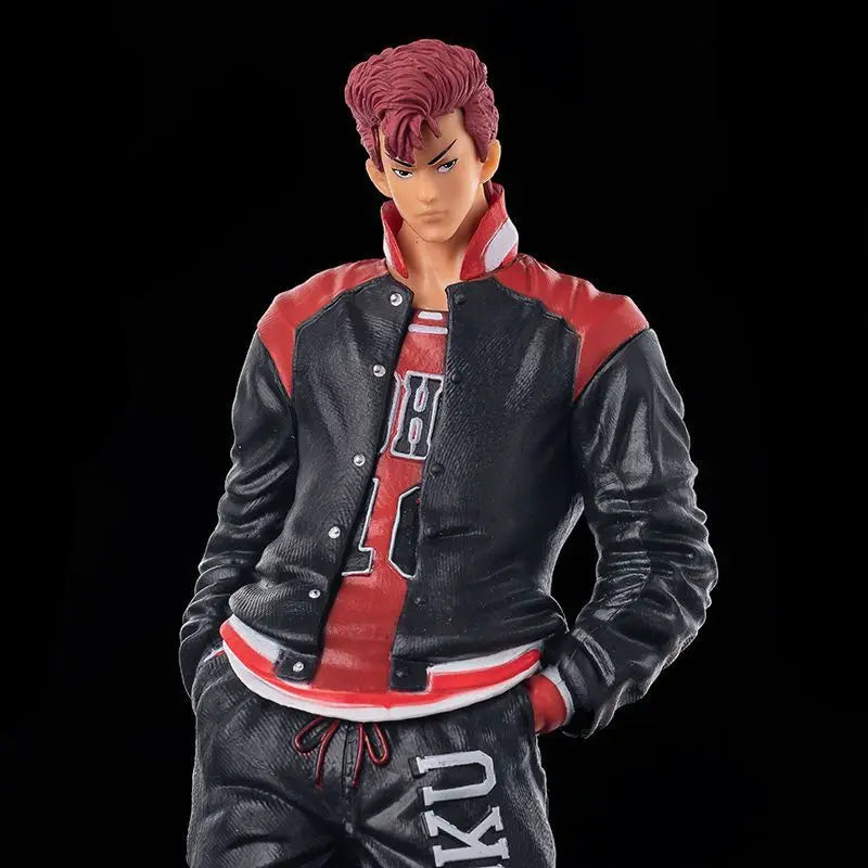 Anime-Figur Slam Dunk zweite Generation Sakuragi Hanamichi Figur GK 31 cm PVC-Actionfiguren Rukawa Kaede Akagi Takenori Mitsui