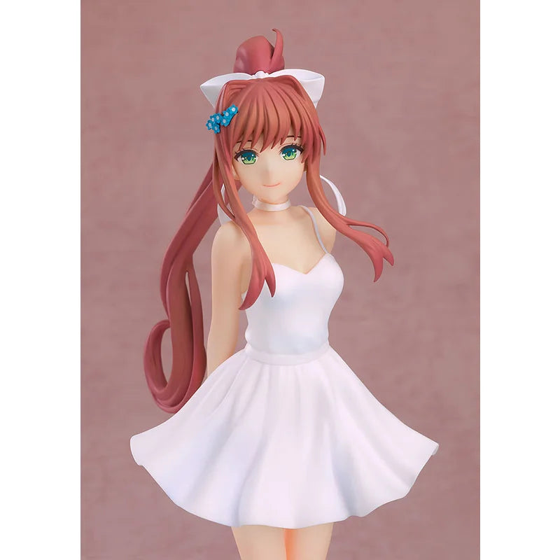 Original GSC POP UP PARADE Monika White Dress ver. In Stock Anime Action Figures Model Toys