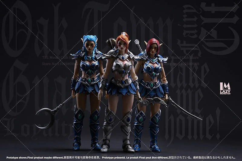 1/12 Scale Collectible Oak Town Fairy Elf Guard Lazy Monster Studio2024 6Inch Pale/Suntan Skin Female Action Figure Full Set Mod