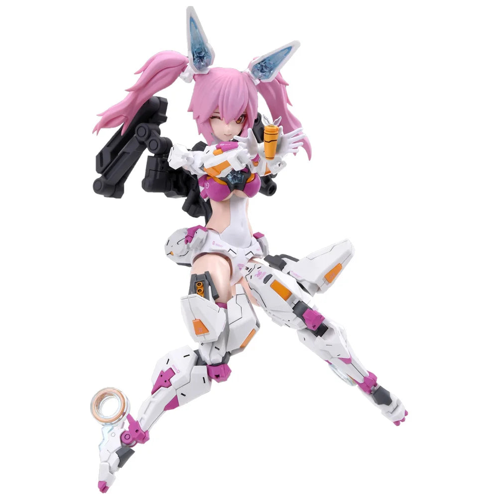 NUKE MATRIX Cyber Forest Fantasy Girls Rabbit Lirly Bell Mobile Suit Anime Action Figure Assembly Model Kits Gift Toys