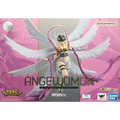 BANDAI SHF Digimon Metal Angewomon Anime Collectible Action Figure Model Toys Ornamental Collectibles Ideal Gifts for Boys Girls