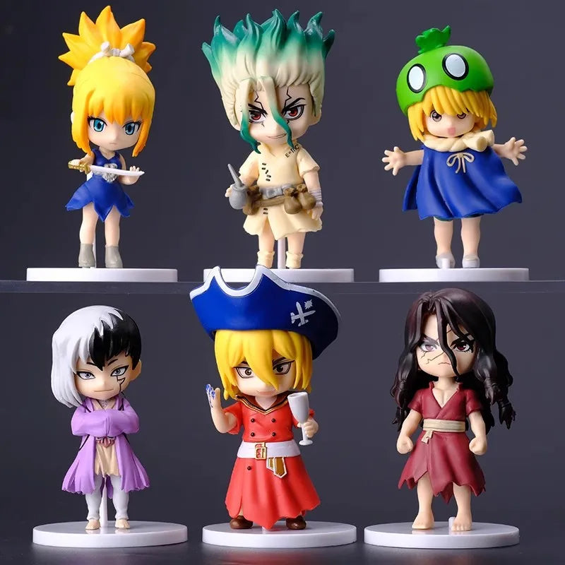 20cm Dr.STONE Anime Figure Ishigami Senkuu Action Figure #1262 Dr.STONE Senku Ishigami Figurine Collectible Model Doll Toys Gift