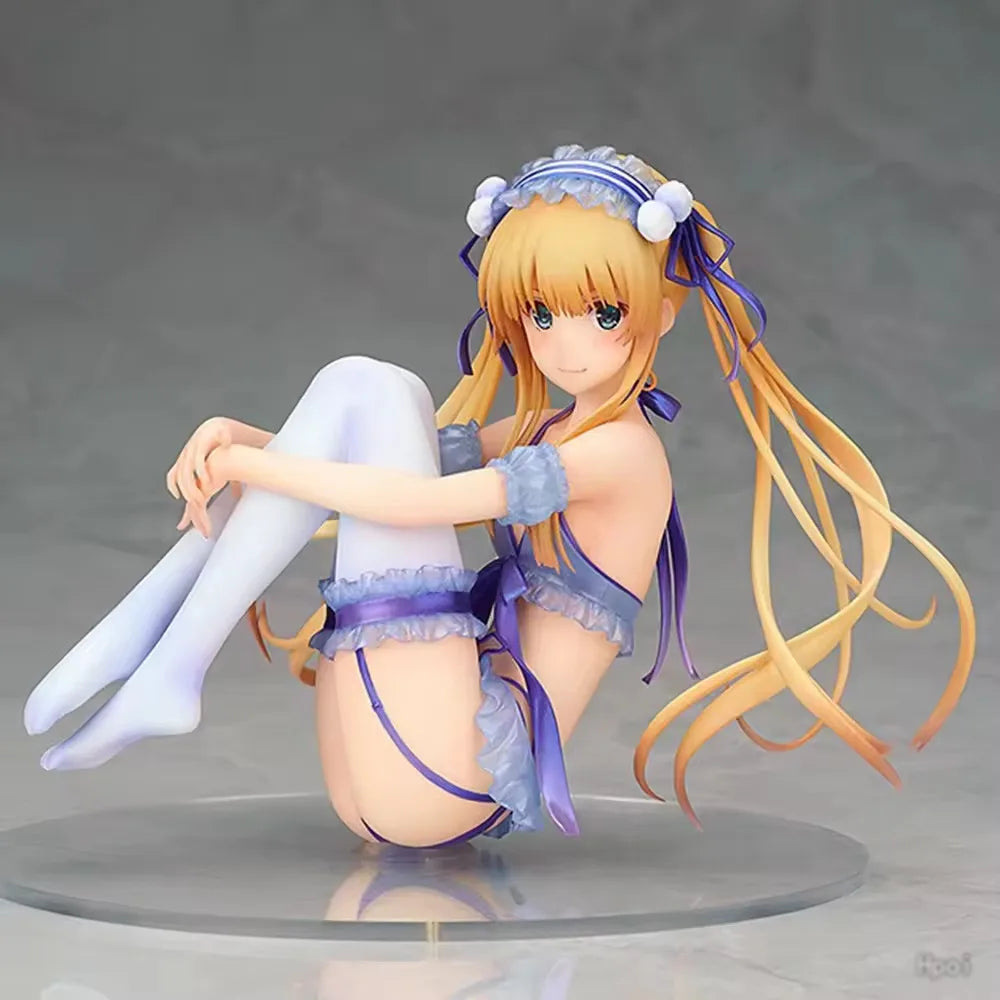 20CM Anime Saenai Heroine no Sodatekata Kato Megumi Action Figure School Uniform Dress Up Model Doll Collection Decor Toys Gifts