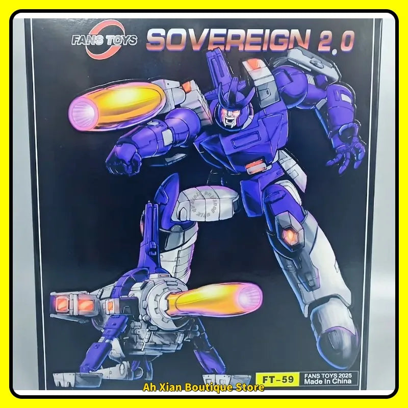 New in Stock Transformed Toys FansToys FT-59 FT-59 Sovereign 2.0 Galvatron MP Ratio Action Figures Toys Christmas Gift