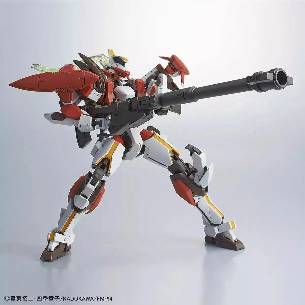 Original Bandai Full Metal Panic 1/60 HG Arbalest Ver. IV/Laevatein Ver.IV Anime Action Figure Assembly Model Collect Ornament