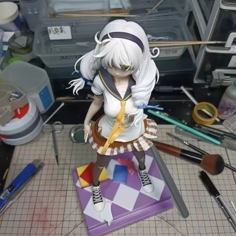 Hongkai Impact 3 Characters Kiana Kaslana Characters Kawaii Game Peripheral Statue Model Desk Decoration Toys Birthday Gift