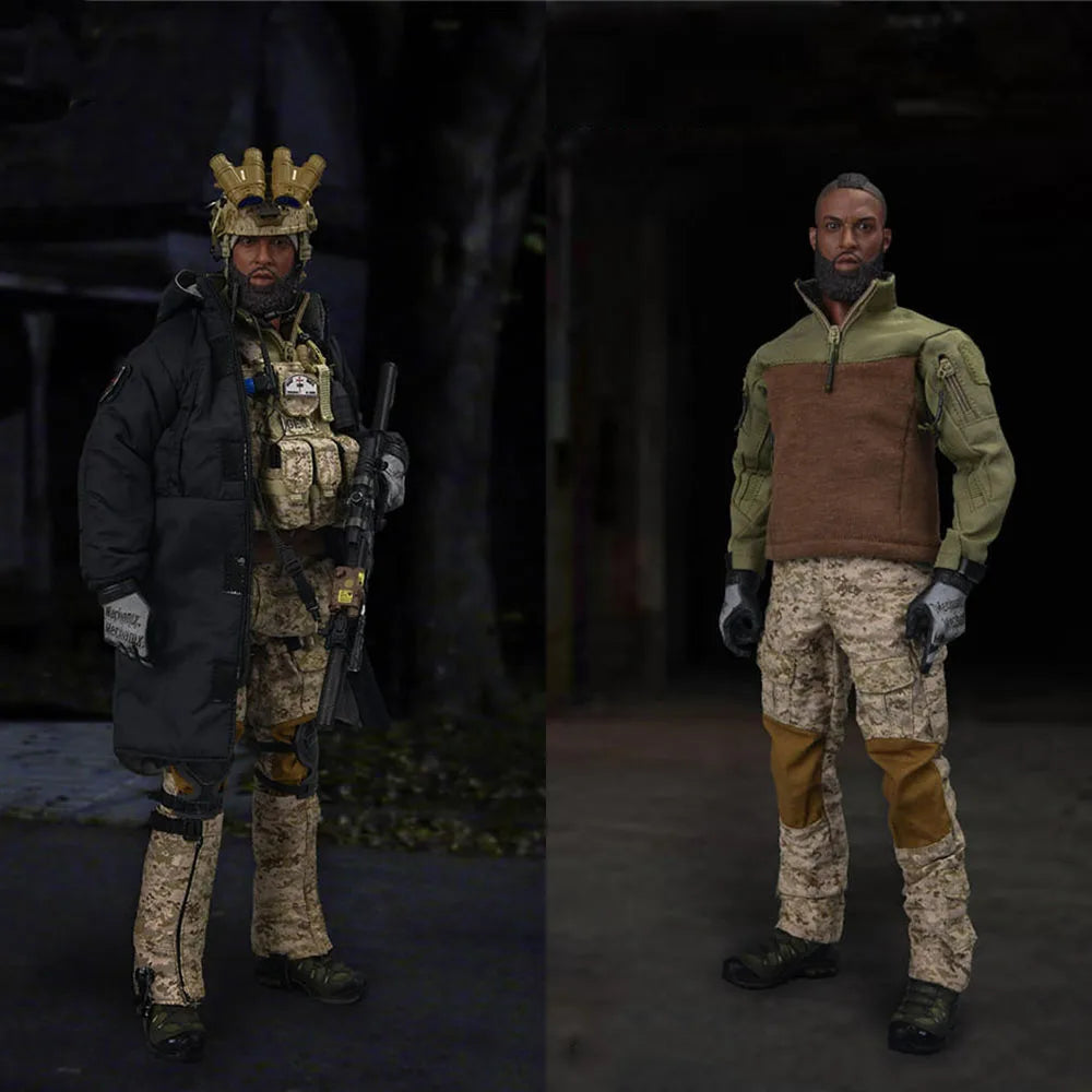 Collection Easy&Simple Es 26030C  1/6 Male Soldier U.S. Seal Night Raid Team Battle Suit Version Full Set 12" Action Figure