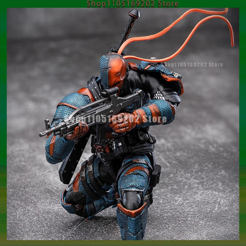 Pre-sale LPZZ 1/12 ROUNO CUEURE DC002 Deathstroke Arkham Knight Action Figure Model Movable Collectible Model Anime Figure Toys