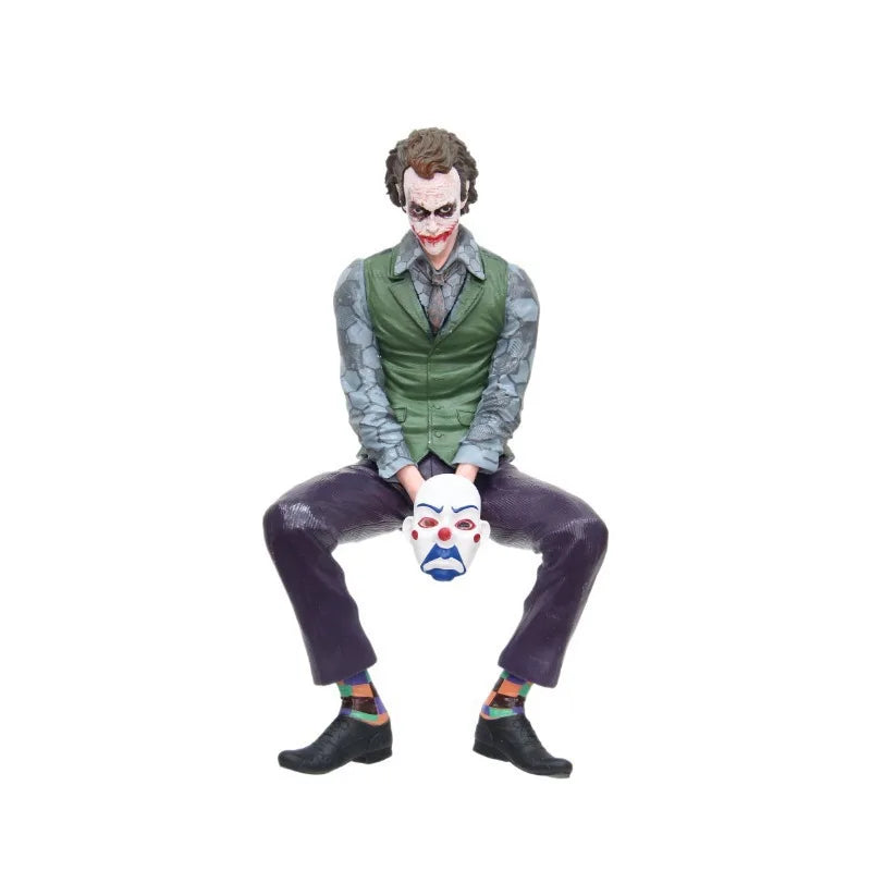 New Joker Heath Ledger Action Figures Car Roof Decoration Portable Wild Mask Statue Model Car Doll Toy Collection Christmas Gift