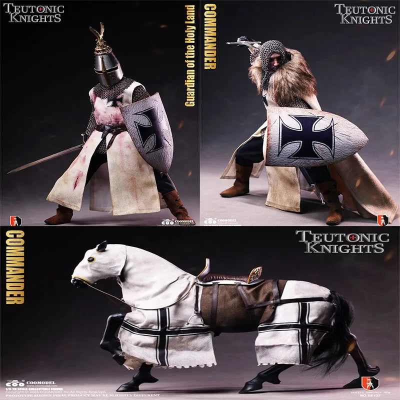 COOMODEL 1/6 Soldier Empire Series SE135 Holy Land Guard SE136 Commander SE137 War Horse 12'' Action Figure Model Toy In Stock