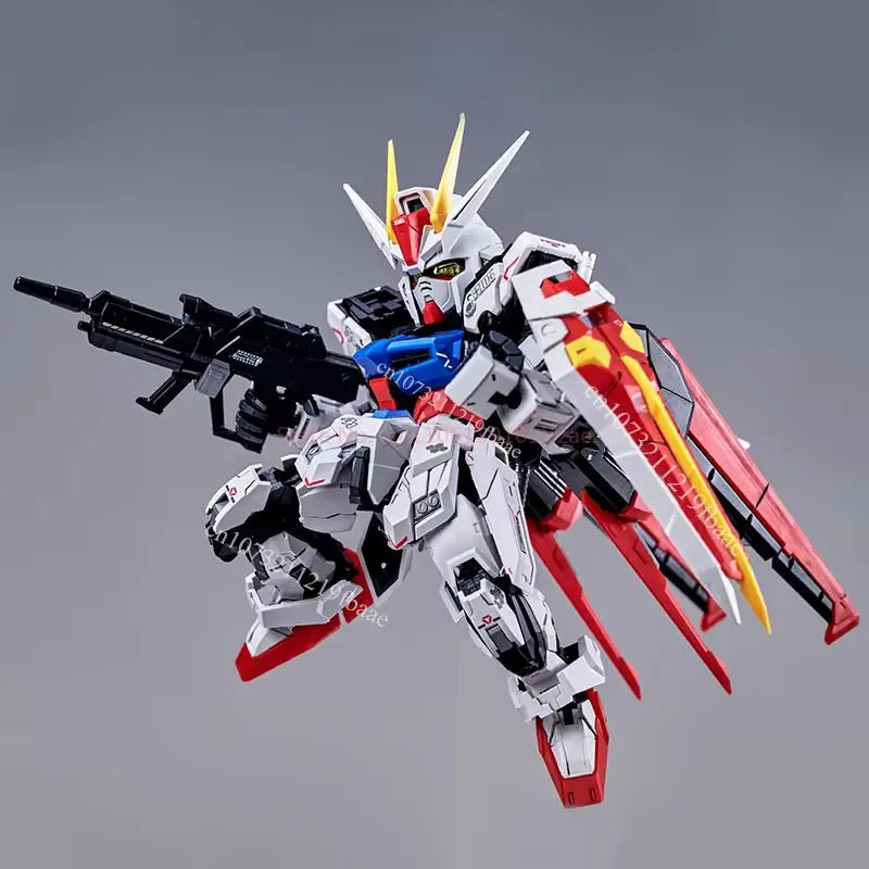 NEW AZESD Model Strike GAT-X105 MGSD Toys Aile Striker GAT-X105+AQM／E-X01 SD Assembly Model Kit Action Figure Gift