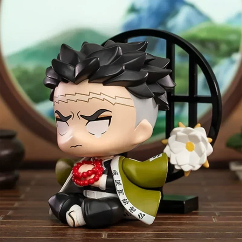 Pop Mart Demon Slayer Birth Flower Series Blind Box Toys Kawaii Anime Action Figure Surprise Mystery Box Dolls Girls Gift