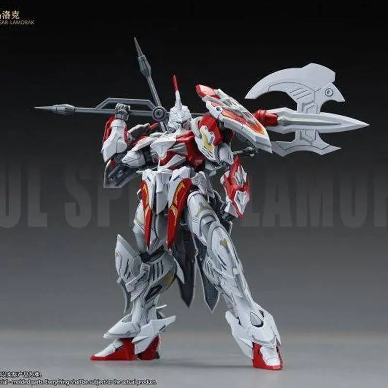 IN STOCK SNAA SC-008 Soul Spear Lamorak Model Kit Deluxe Edition HG 1/144 The Round Table Knights Action Figure Kid Toy Gift