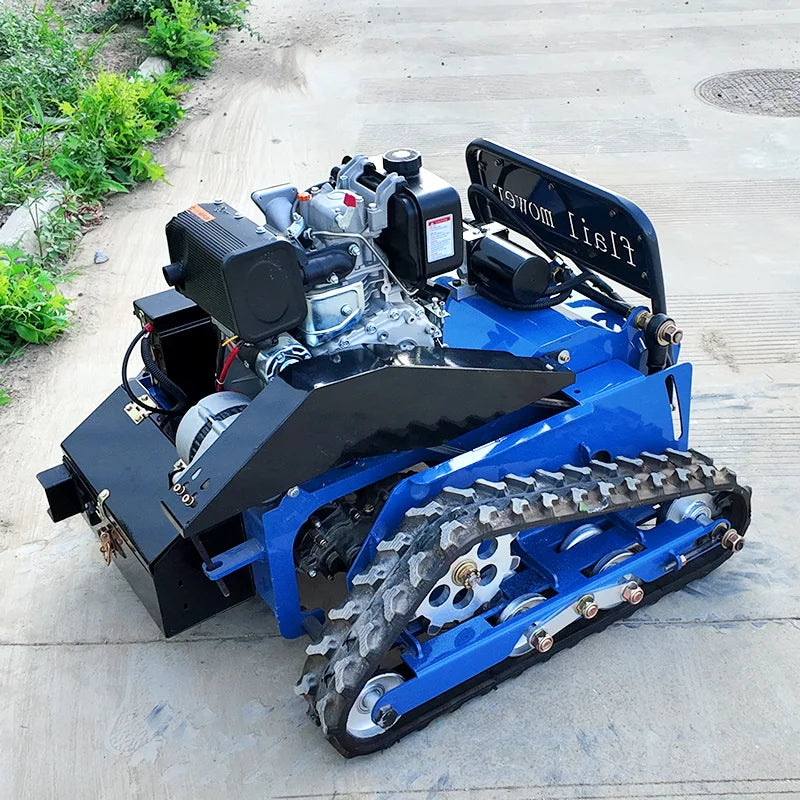 Customizable powerful 24V remote-controlled lawn mower self-propelled suitable for home garden mowing robot