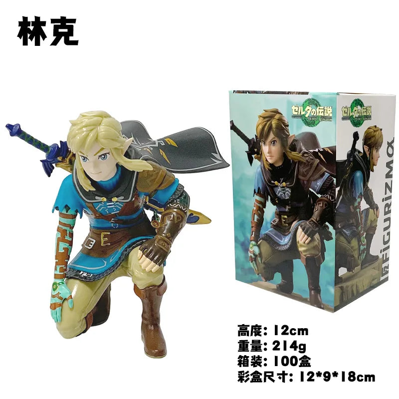 the Legend of Zelda Link's Awakening Skyward Sword 12CM Action Figure - Link And Princess Zelda Models Anime Cartoon Toy Gift