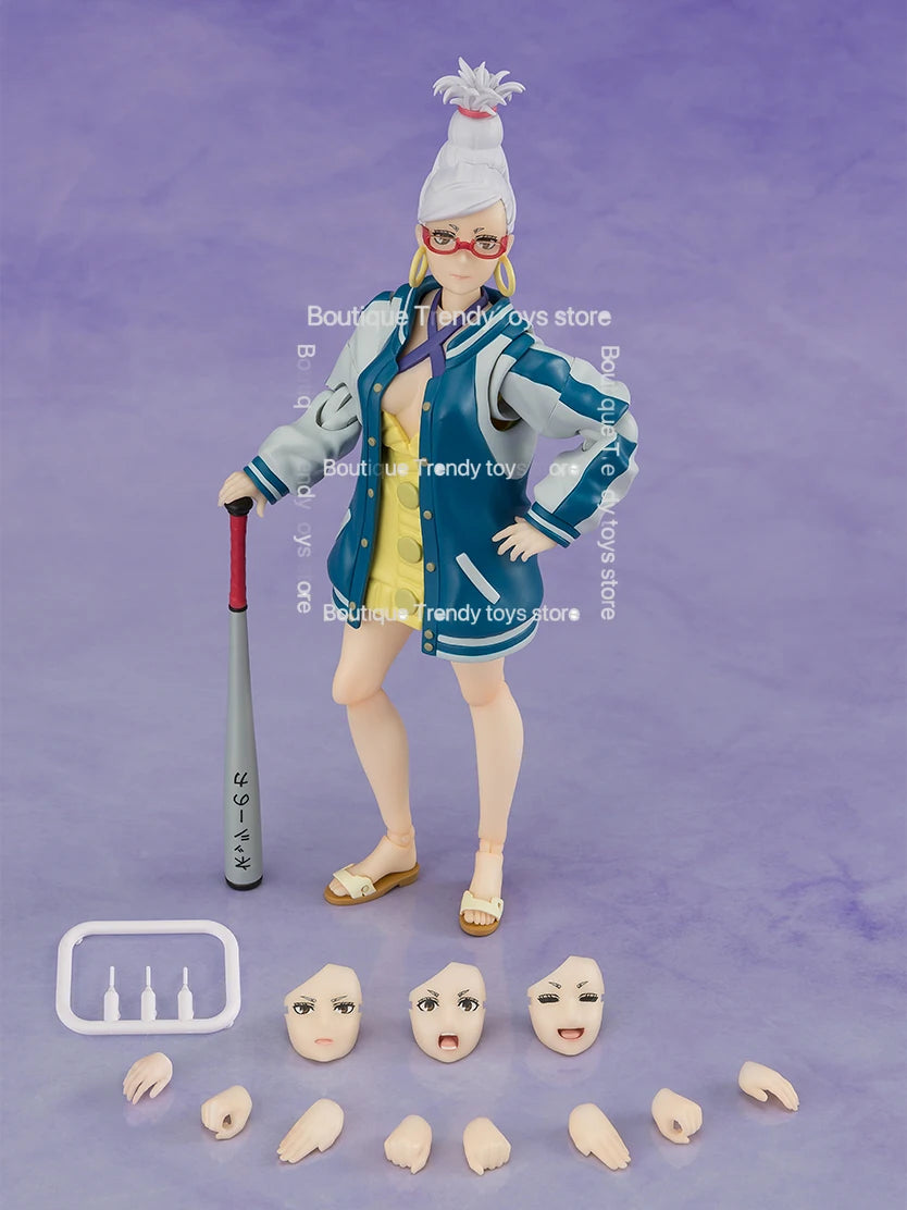 Bandai Genuine SHF DAN DA DAN SEIKO Ayase Momo Grandma Anime Action Figure Collectible Joints Movable Model Toys Gift Children