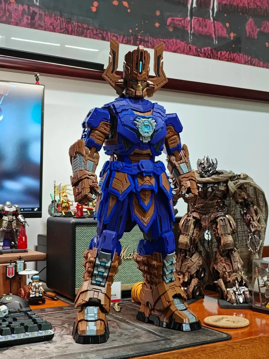 In Stock 3D Printed Planet Devourer Batelgis Handheld Toy Joint Mobile Assembly Model Action Figure Model Toys Collection Gifts