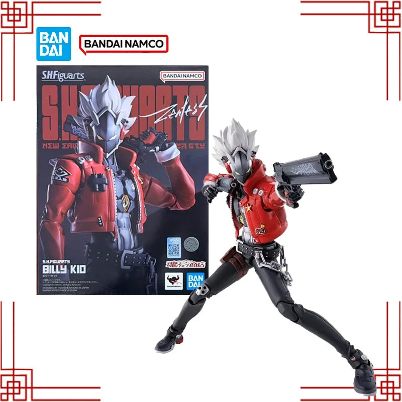 Bandai Original S.H.Figuarts Zenless Zone Zero Billy Kid Official Action Figure Model Complete Set with Accessories Toys Gifts