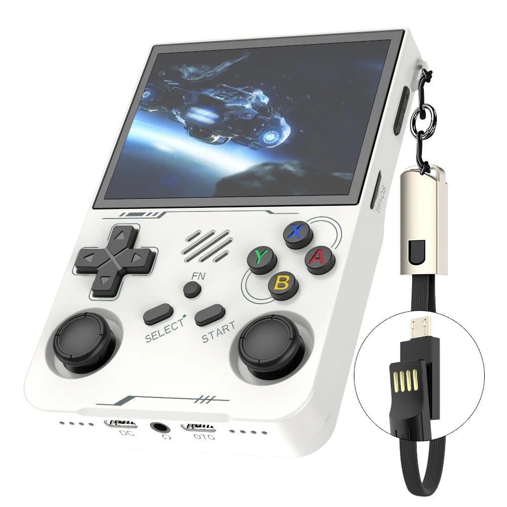 R36S updated R36XX Retro Handheld Game Console Linux ARKOS 3.5Inch IPS Screen