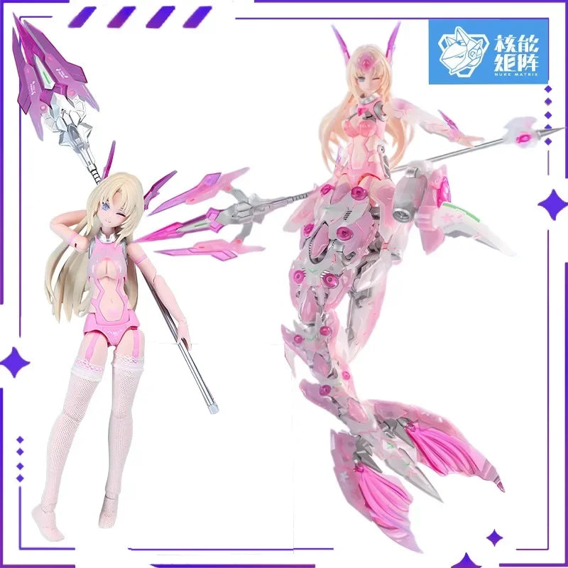 NUKE MATRIX Original Abyss Singer - Falling Cherry Blossoms Limited Edition Assembled Mobile Mother Model Toy Gift in Stock