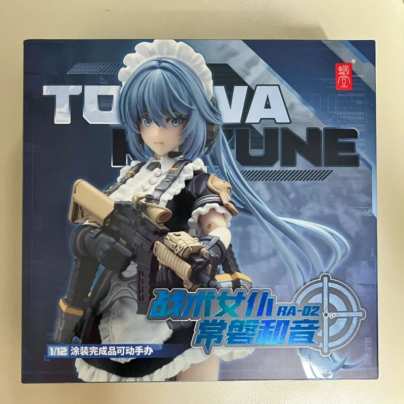 In Stock 1/12 Snail Shell Tactical Maid Ra-02 Tokiwa Kazune Series Action Figure Finished Anime Character Model Decoration Gifts