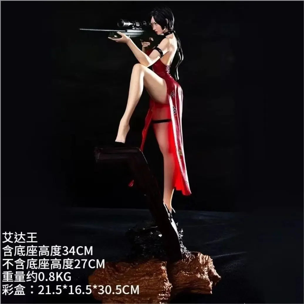 32 cm Resident Evil Leon S Scott Kennedy Actionfigur Jill Valentine Figur Spiel Biohazard Modell Spielzeug Geschenke Schreibtischspielzeug Geschenk