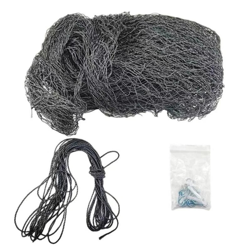 Steel Wire Reinforced Cats Safety Netting for Balconies and Window, Reinforced Netting Mesh Fence for Pet
