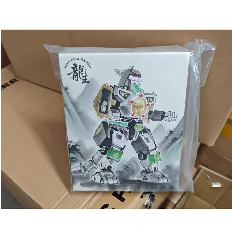 [In Stock] Lucky Cat MICRO COSMOS MC-05 Dragon King Caesar Transforming Toy