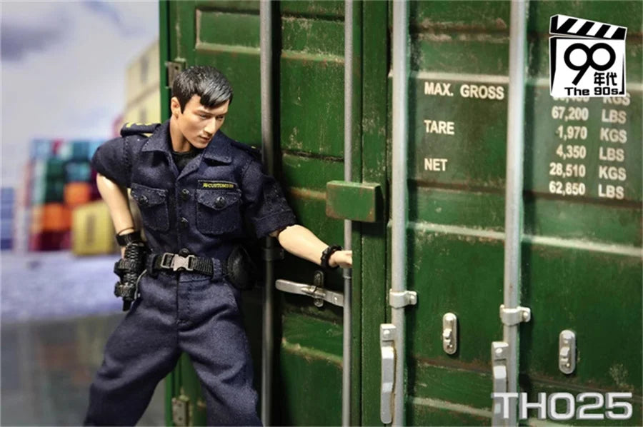90's TH025 1/12 Scale Male Soldier Nicholas Tse Customs Task 6'' Full Set Collectible Action Figure Model Doll Toy For Fans Gift