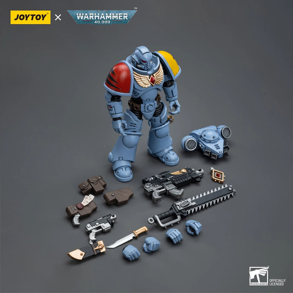 JOYTOY Warhammer 40k Action Figure 1/18 Ultramarines Intercessors Anime Figurine Articulated Joints Model Collection Model Toys