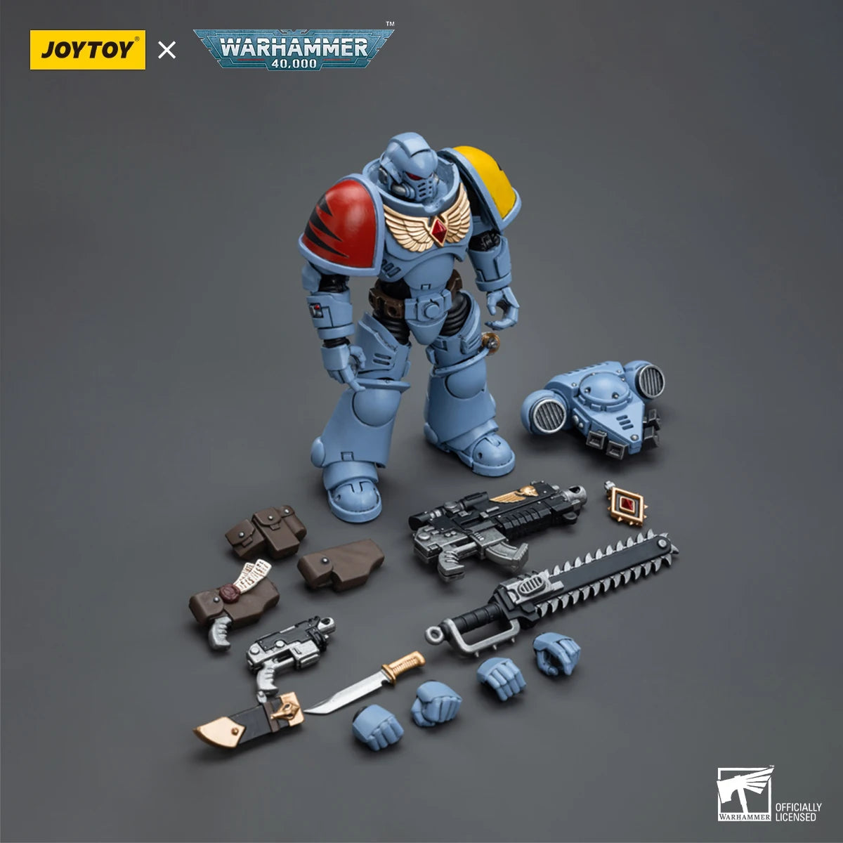 JOYTOY Warhammer 40k Action Figure 1/18 Ultramarines Intercessors Anime Figurine Articulated Joints Model Collection Model Toys