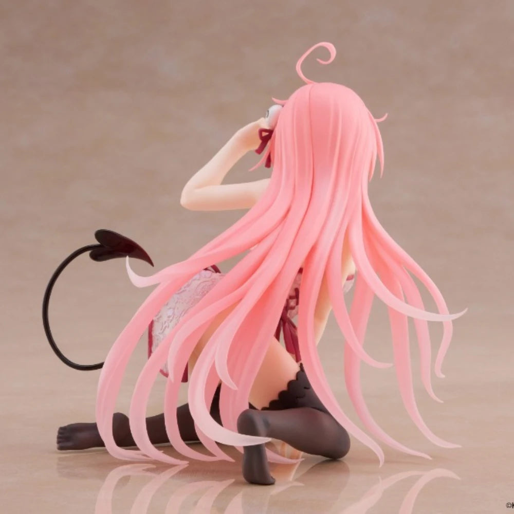 In Stock Taito Original Genuine To Love-Ru Darkness Desktop Cute Figure Lala Satalin Deviluke ChineseDress 13cm Model Toy Figure