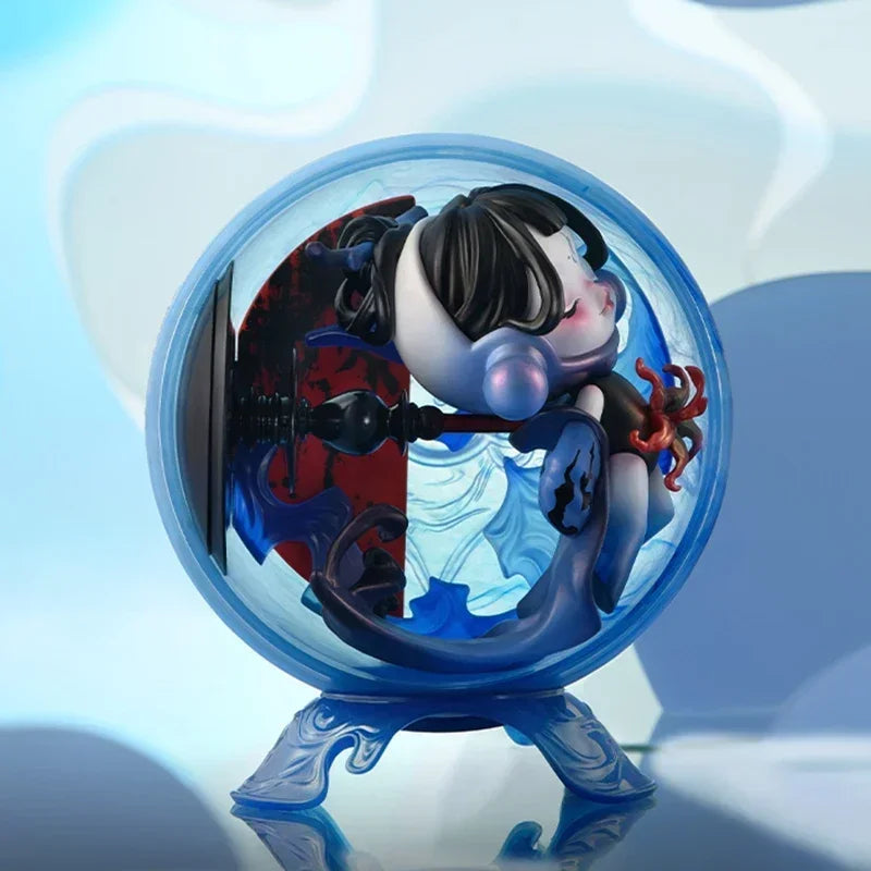 POP MART SKULLPANDA Серията Mirage Blind Box Toys Kawaii Anime Фигурка Изненада Мистериозна Кутия Кукли Момичета Подарък