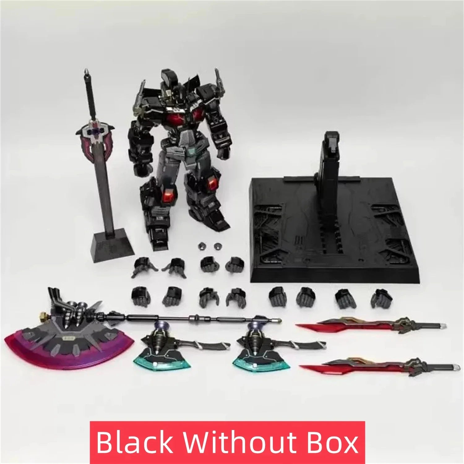 [In Stock] Mc Muscle Bear Ko Riobot OP Commander Transformation with A Modified Version of The Giant Ax Action Figure