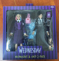 NECA 42420 Toys Wednesday Action Figures 2 Pack Wednesday Addams Nevermore Uniform And Enid 20 cm Action Figures Collection Doll