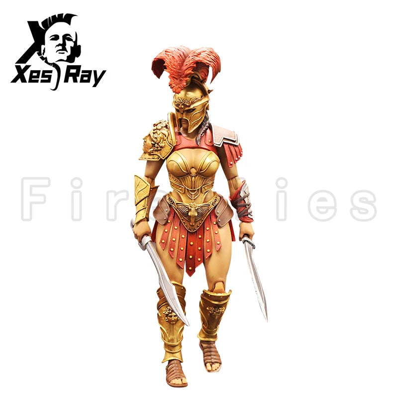 [Pre-Order]1/12 XesRay Fight For Glory Action Figure Combatants Wave 6 Cassia Berenice Medocus the Thracian Anime Model For Gift