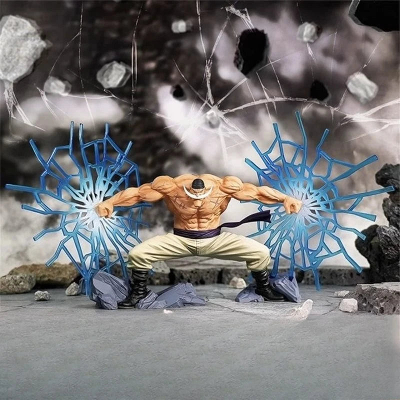 Bandai Original Box One Piece DXF SPECIAL Wano Country Set Sail Weißer Bart Desktop Ornamente Sammlung Geschenke