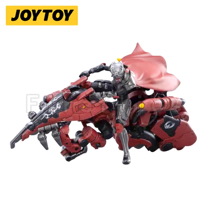 1/18 JOYTOY Action Figure Transformation Mecha Saluk Flame Dragon Cavalry Crimson Anime Model Toy Gift