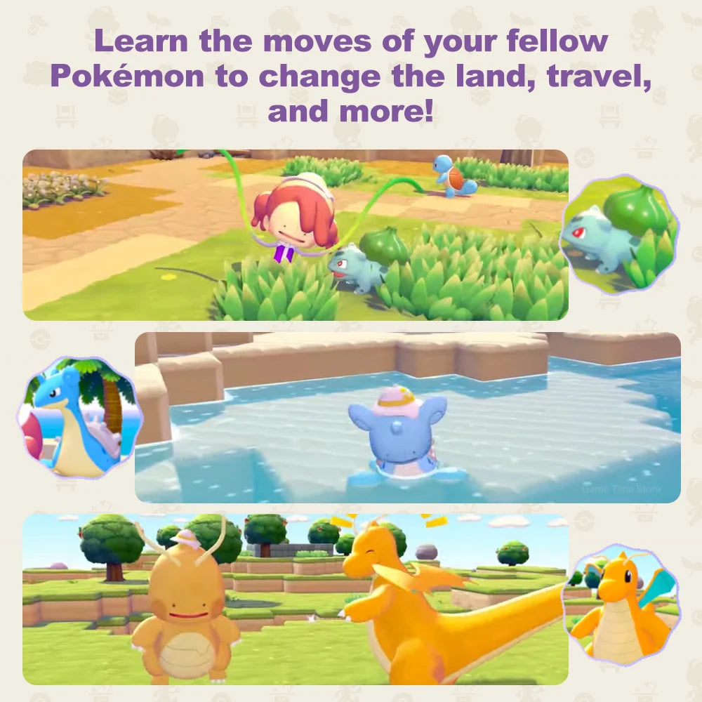 Pokemon Pokopia Nintendo Switch 2 Juegos Games Deals 100% New Original Physical Game Card Simulation Pokemon Game for Switch 2
