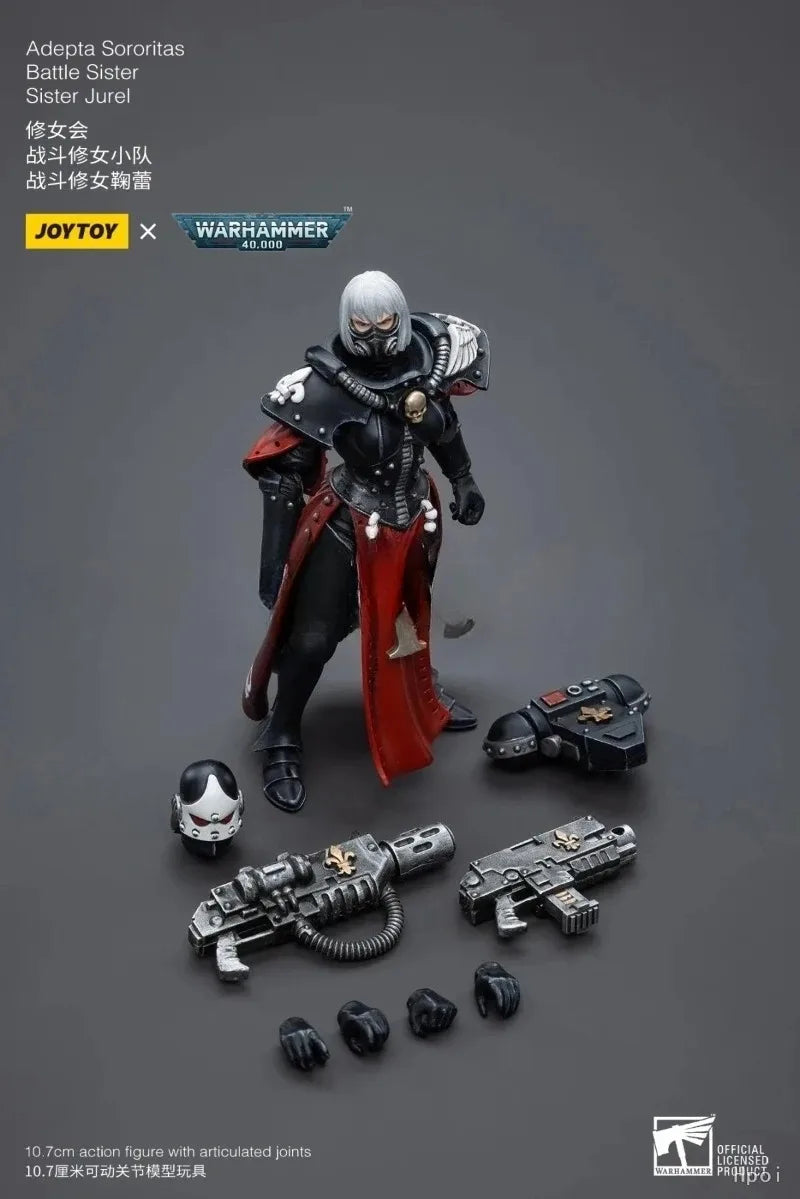 【In Stock 】JOYTOY 40K Adepta SororitasBattle SisterSisterJurel1/18 Action Figure Model Gift Toys Anime Figure Model Toy