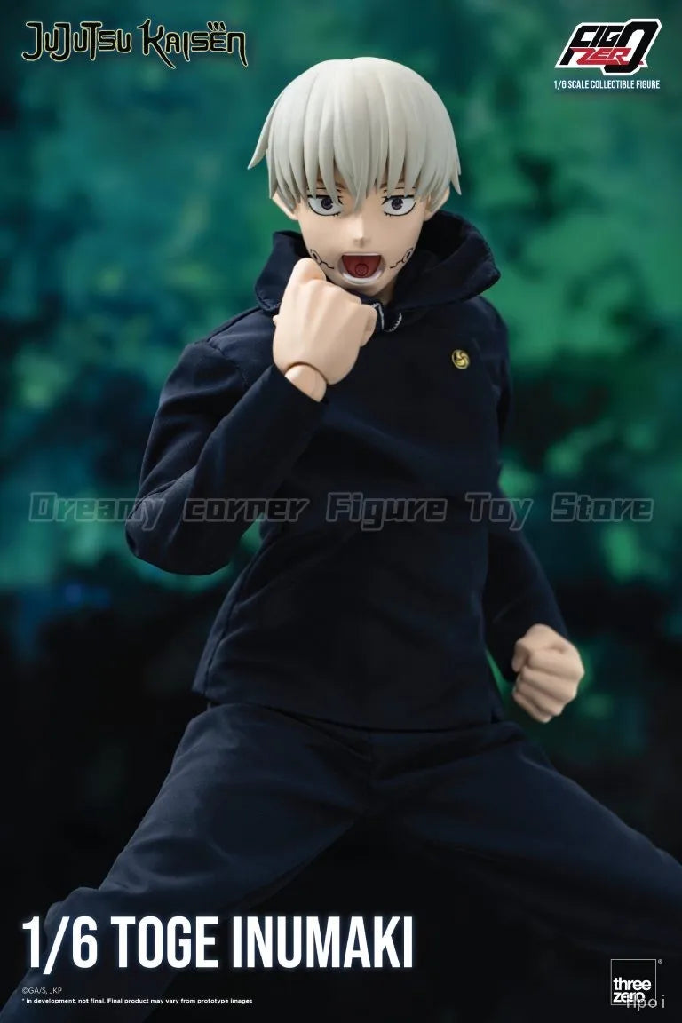 【In Stock】Original Threezero FigZero Jujutsu Kaisen Toge Inumaki 1/6 Action Figure Toy Model Collection