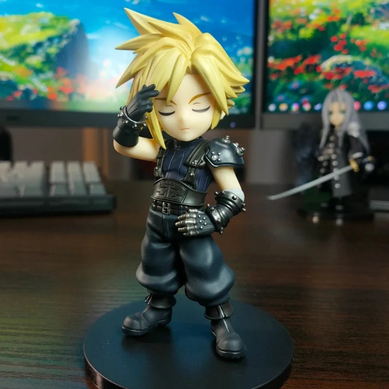 Original Square Enix Se Adorable Arts Cloud Strife Tifa Lockhart Aerith Gainsborough Sephiroth Zax·Fair Game Anime Mini Model