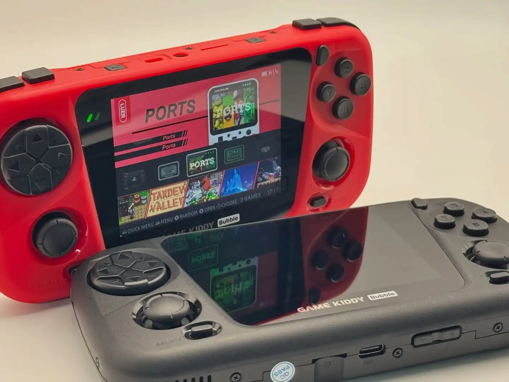 GKD KIDDY Bubble RK3566 Whatsko Handheld Console WiFi Online Battle OpenSource System 3.5 Inch Full IPS Screen Vibration Motor