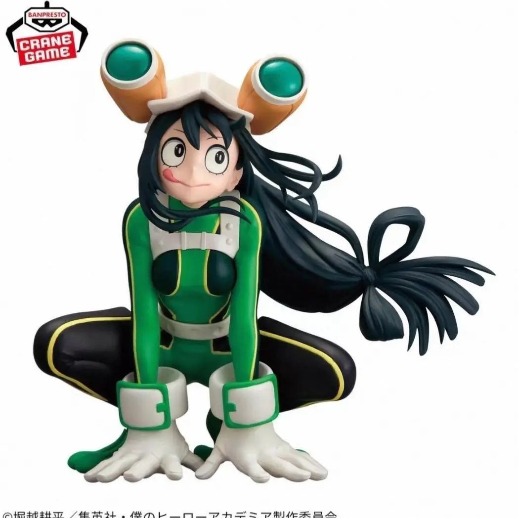 Bandai BANPRESTO My Hero Academia Asui Tsuyu Action Figure PVC Collectible Model Toy Gift GLITTER&GLAMOURS Original