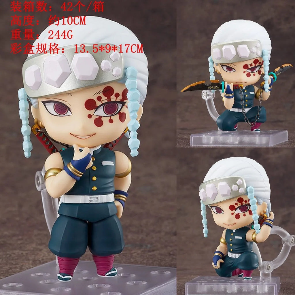 Demon Slayer Kimetsu no Yaiba Nendoroid Muichiro Tokito Q Version 2218# Anime Collectible Action Figure For Anime Fans