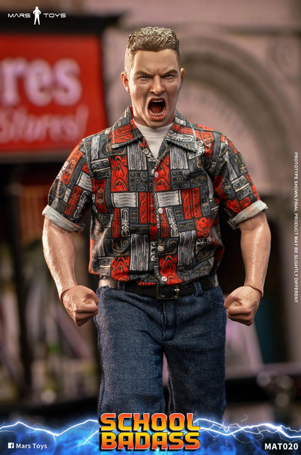 Mars Toys MAT020 1/6 SCHOOL BADASS Movie Action Figure