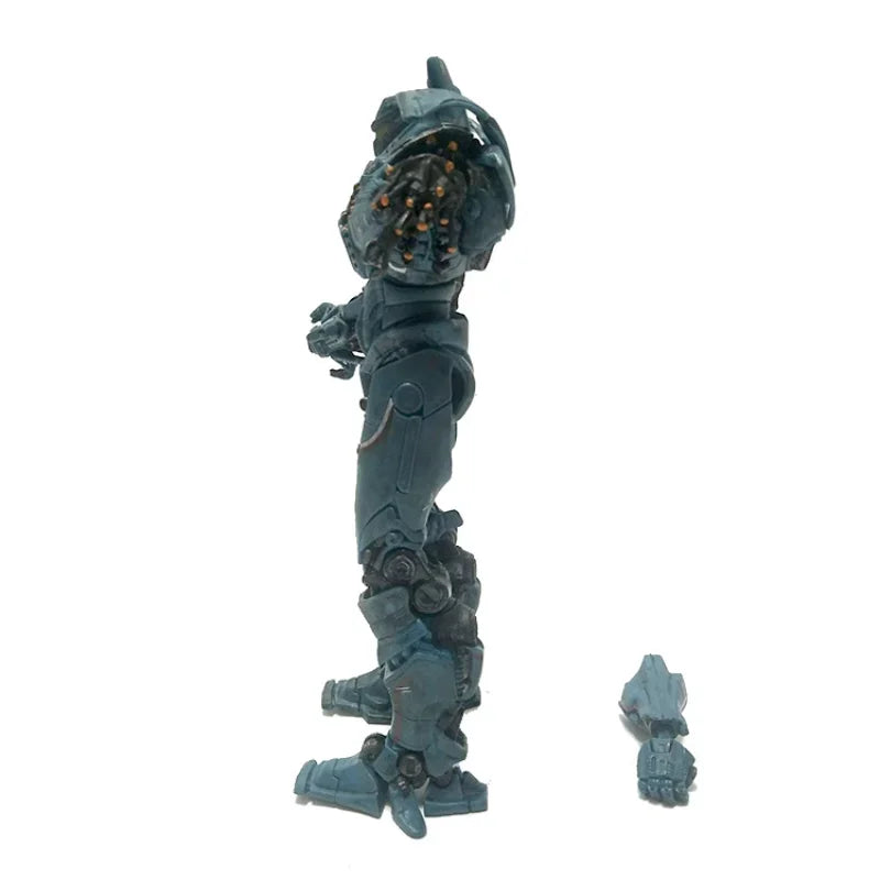 New War damaged version Gipsy Danger mecha Joint mobility Action Figures PVC Model Statue Toys doll Gifts