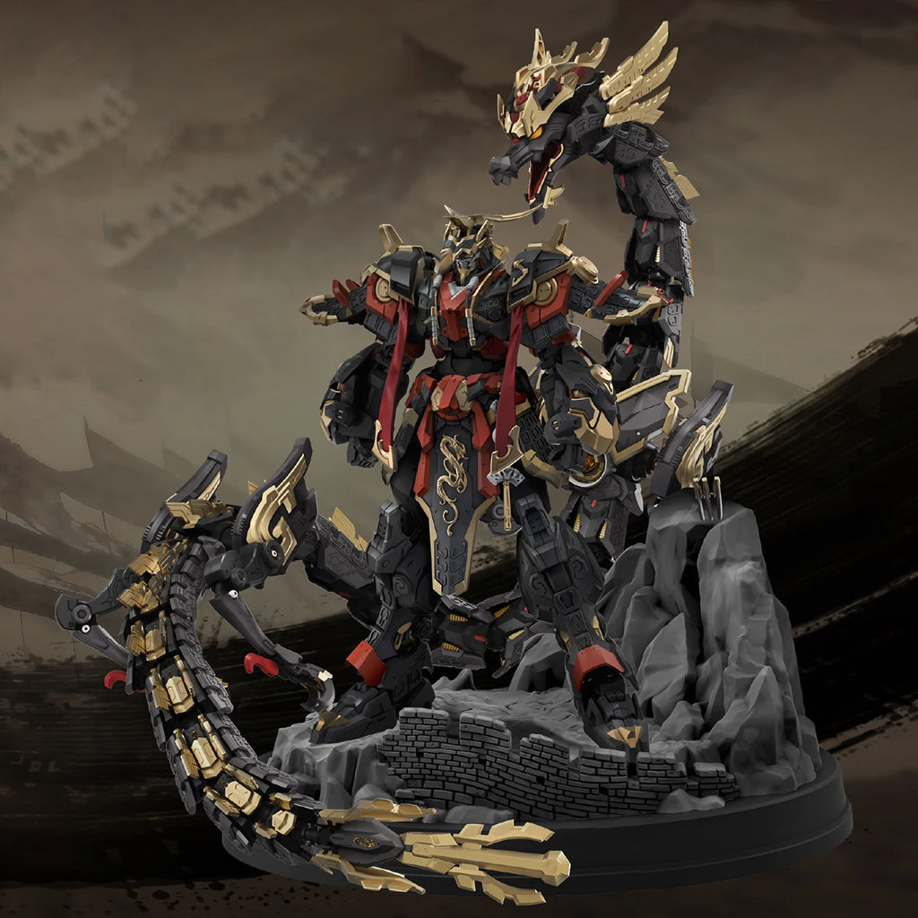 [Pre-Order]HIPLAY Mingjiang Legend First Emperor of Qin Ying Zheng Assembly Model Kits Metal Frame Alloy Skeleton