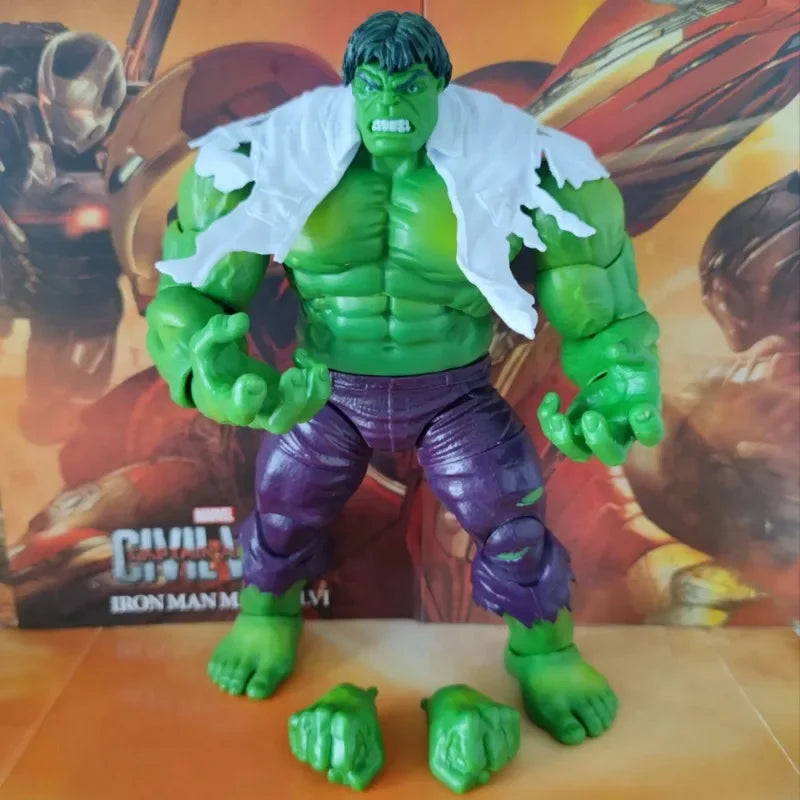 Marvel Legends Hulk Red Giant Retro Series 8-инчова екшън фигурка Модел играчка кукла подарък за рожден ден