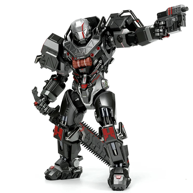 Genuine MENG MECHA-008 1/9 Incarnation Stereo Heavy Mech Garage Kit Anime Peripheral Action Figure Assembly Toy Ornament Gift